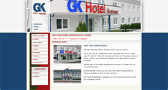 Desktop Screenshot of gk-hotel.at