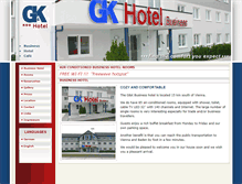 Tablet Screenshot of gk-hotel.at